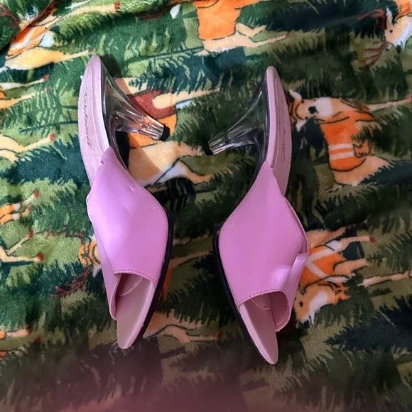 Trendy Pink Women's Mules by Fashionous - Picture 2 of 3